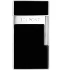 Zapalniczka S.T. Dupont Biggy 025221 w kolorze czarnym i lakierowanym chromowanym