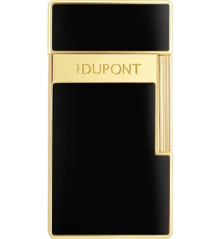 Zapalniczka S.T. Dupont Biggy 025222 w kolorze lakierowanym czarnym i złotym