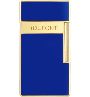 Zapalniczka S.T. Dupont Biggy 025225 w kolorze lakierowanym niebieskim i złotym