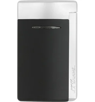 Zapalniczka S.T. Dupont Minijet 010815 w matowym czarnym i chromowanym kolorze