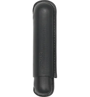 Skórzane czarne etui Jemar na jedno cygaro 464/1