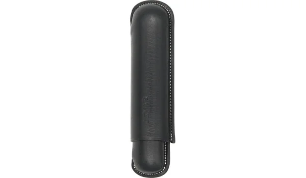 Skórzane czarne etui Jemar na jedno cygaro 464/1