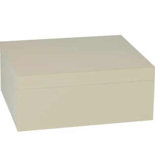 Humidor adorini Medium Deluxe w kolorze kości słoniowej