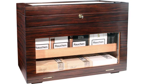 Brązowy humidor adorini Portico Deluxe zdjęcie 12
