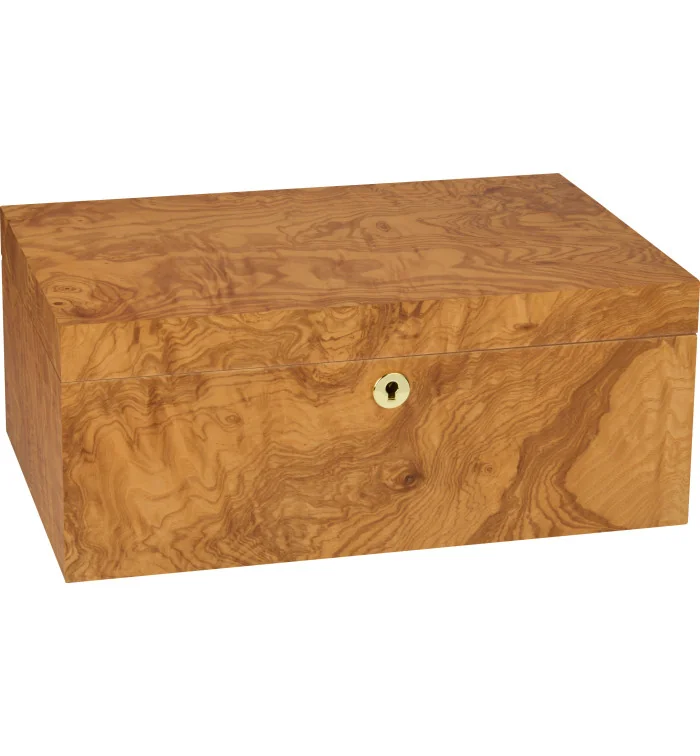 Humidor adorini Specially Selected Grande w kolorze oliwkowym z rozmytym wzorem zdjęcie 5