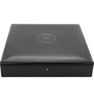 Czarny humidor podróżny Bulldog by Dunhill 10