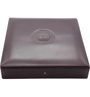 Fioletowy humidor podróżny Bulldog by Dunhill 10