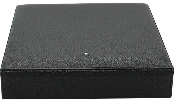 Czarny humidor podróżny z białą kropką Dunhill 10