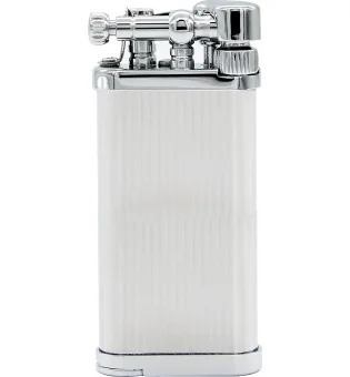 Zapalniczka do fajki IM Corona Old Boy, chromowane paski