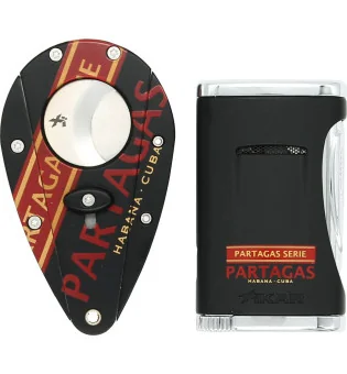 Zestaw z obcinaczem i zapalniczką Partagas Series Xikar 2017