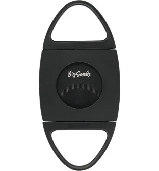 Obcinacz BigSmoke czarny, ząbkowane czarne ostrza