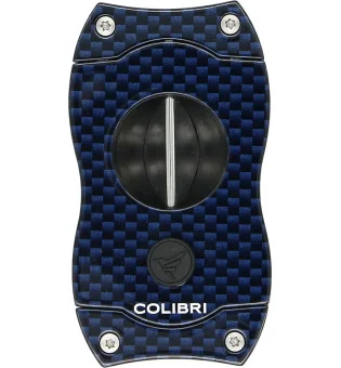 Obcinacz Colibri V-Cut Carbon, niebieski