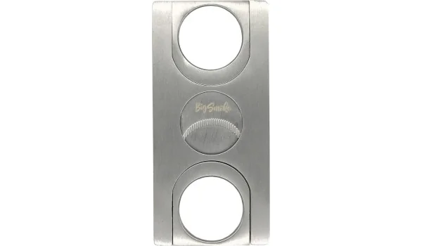 Obcinacz BigSmoke Cheque ze stali nierdzewnej z ząbkowanymi ostrzami zdjęcie 4