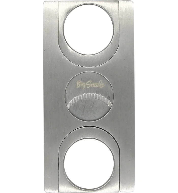 Obcinacz BigSmoke Cheque ze stali nierdzewnej z ząbkowanymi ostrzami zdjęcie 4