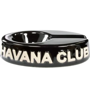 Czarna popielniczka Havana Club Chico