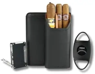 Zestaw adorini Premium, zapalniczka, etui, nożyk