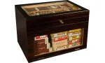 Brązowy humidor adorini Portico Deluxe zdjęcie 29