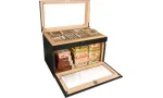 Czarny humidor adorini Portico Deluxe zdjęcie 15