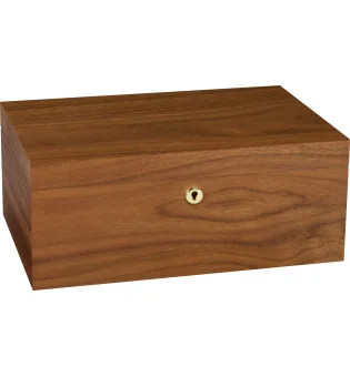 Duży orzechowy humidor Adorini Ancona Deluxe