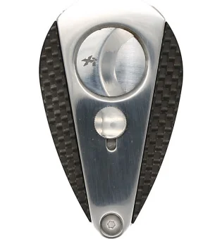 Xikar Obcinacz z Podwójnym Ostrzem Xi3 Włókno Węglowe