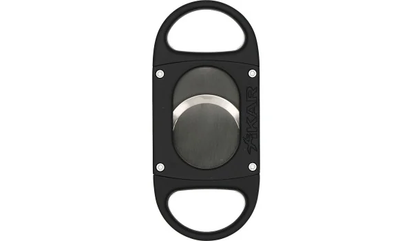 Obcinacz Xikar M8, czarny z ciemnymi ostrzami zdjęcie 3