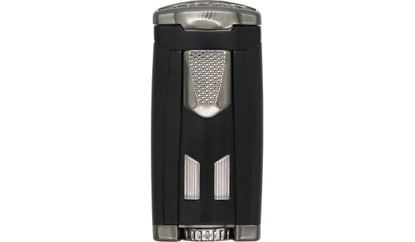 Zapalniczka Xikar trzy płomienie matowa czerń zdjęcie 2