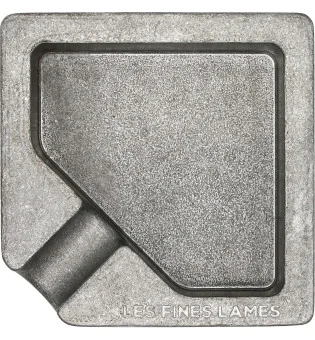 Popielniczka Les Fines Lames Monad z surowego aluminium