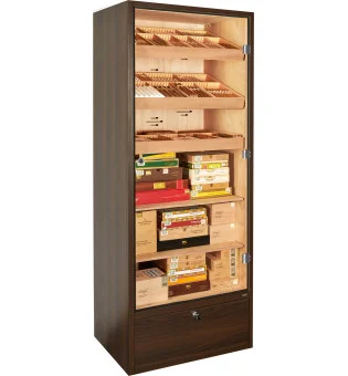 Brązowy humidor szafkowy Adorini Primo