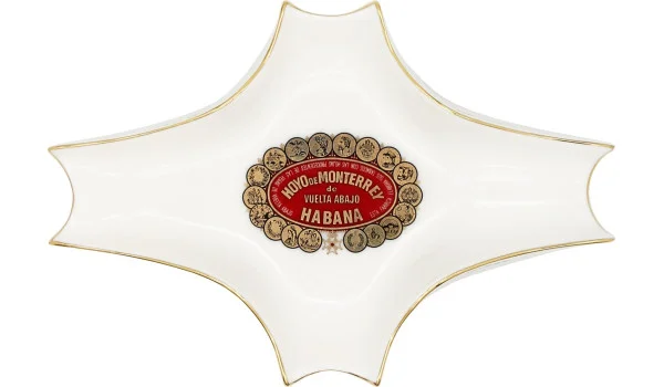 Popielniczka Hoyo de Monterrey biała mała