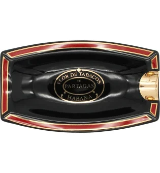 Czarna pojedyncza popielniczka Partagas