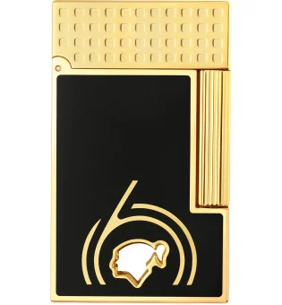 S.T. Dupont Ligne 2 Zapalniczka Cohiba 60 czarna i złota 016472N
