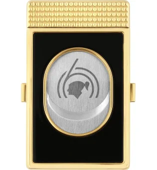 Wąski czarno-złoty obcinacz S.T. Dupont Cohiba 60 003472