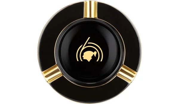 S.T. Dupont XL Ashtray Cohiba 60 czarny i złoty 006472