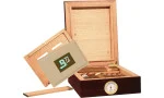 BigSmoke Humidor Mini Brown z pakietem Boveda 72%