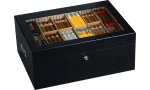 Habanos Gastronomy Humidor Silk Black zdjęcie 6