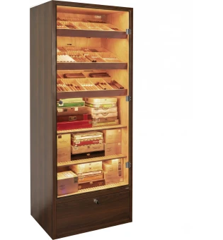 Brązowy humidor szafkowy Adorini Primo